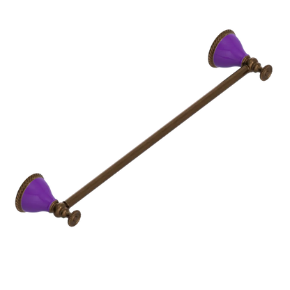 Rubinet Towel Bar 18" Tuscan Brass