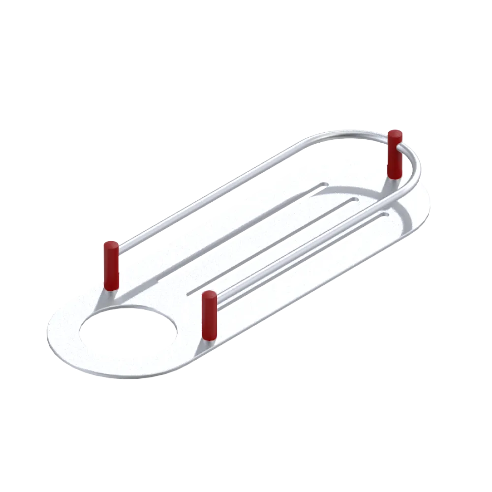 Rubinet Shelf Only Satin Chrome