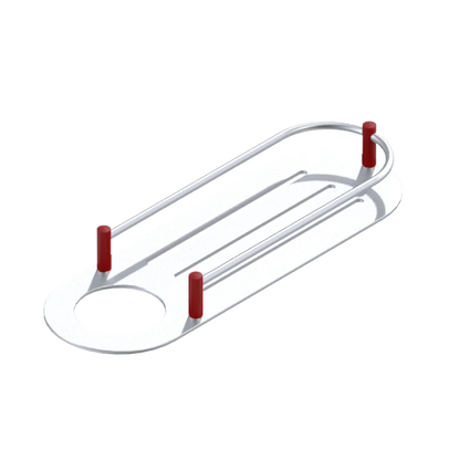 Rubinet Shelf Only Satin Chrome