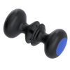 Rubinet Shower Door Knob (set) Matt Black