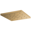 Essential Shower Series 14” Linear Square H2Okinetic Single-Function Raincan Shower Head - Brilliance® Luxe Gold®