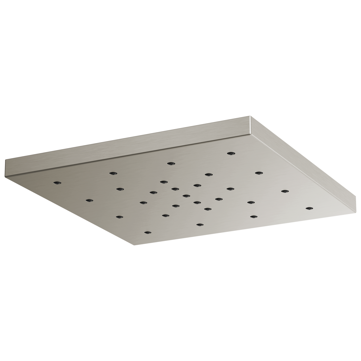Essential Shower Series 14” Linear Square H2Okinetic Single-Function Raincan Shower Head - Brilliance® Luxe Nickel®