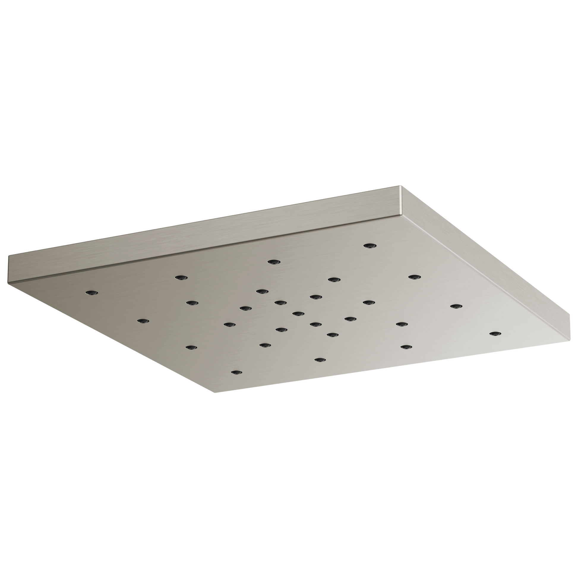 Essential Shower Series 14” Linear Square H2Okinetic Single-Function Raincan Shower Head - Brilliance® Luxe Nickel®