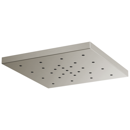 Essential Shower Series 14” Linear Square H2Okinetic Single-Function Raincan Shower Head - Brilliance® Luxe Nickel®