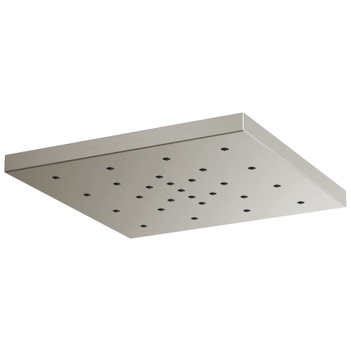 Essential Shower Series 14” Linear Square H2Okinetic Single-Function Raincan Shower Head - Brilliance® Luxe Nickel®