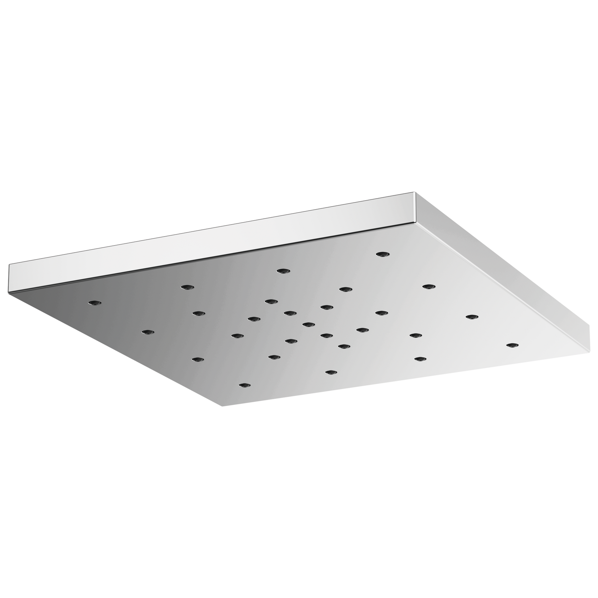 Essential Shower Series 14” Linear Square H2Okinetic Single-Function Raincan Shower Head - Polished Chrome
