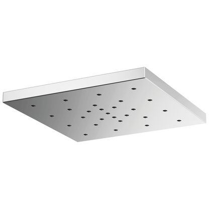 Essential Shower Series 14” Linear Square H2Okinetic Single-Function Raincan Shower Head - Polished Chrome