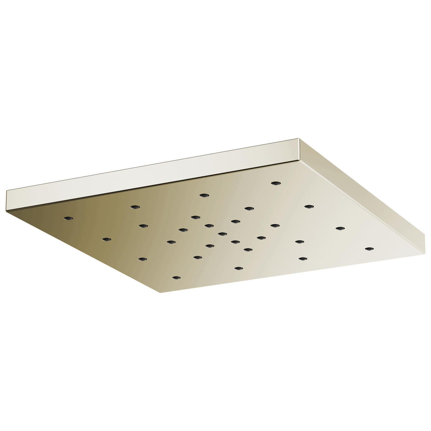 Essential Shower Series 14” Linear Square H2Okinetic Single-Function Raincan Shower Head - Brilliance® Polished Nickel