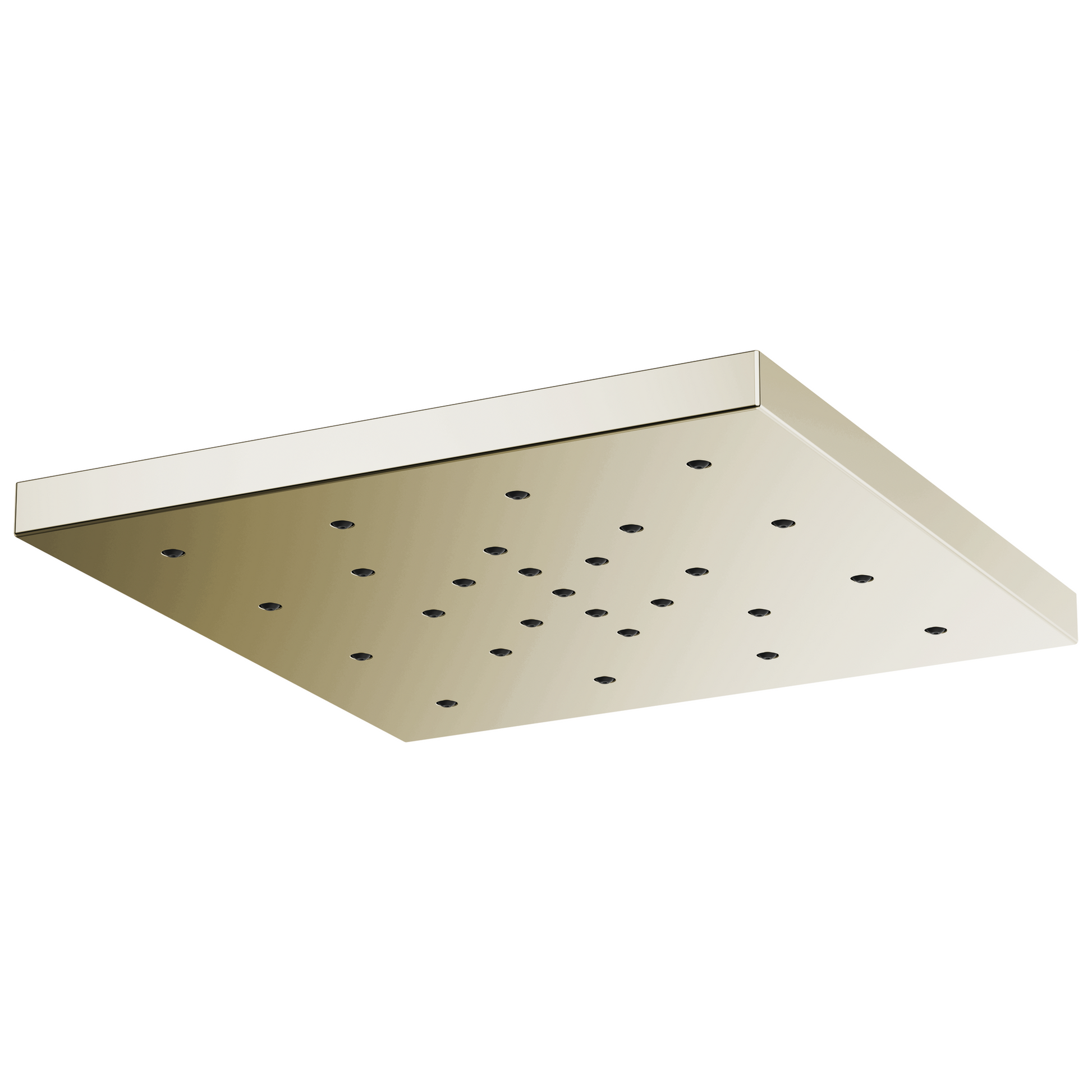 Essential Shower Series 14” Linear Square H2Okinetic Single-Function Raincan Shower Head - Brilliance® Polished Nickel