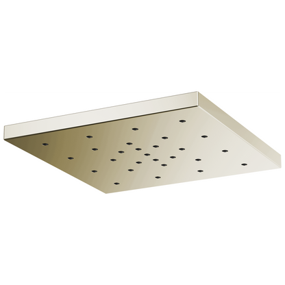 Essential Shower Series 14” Linear Square H2Okinetic Single-Function Raincan Shower Head - Brilliance® Polished Nickel