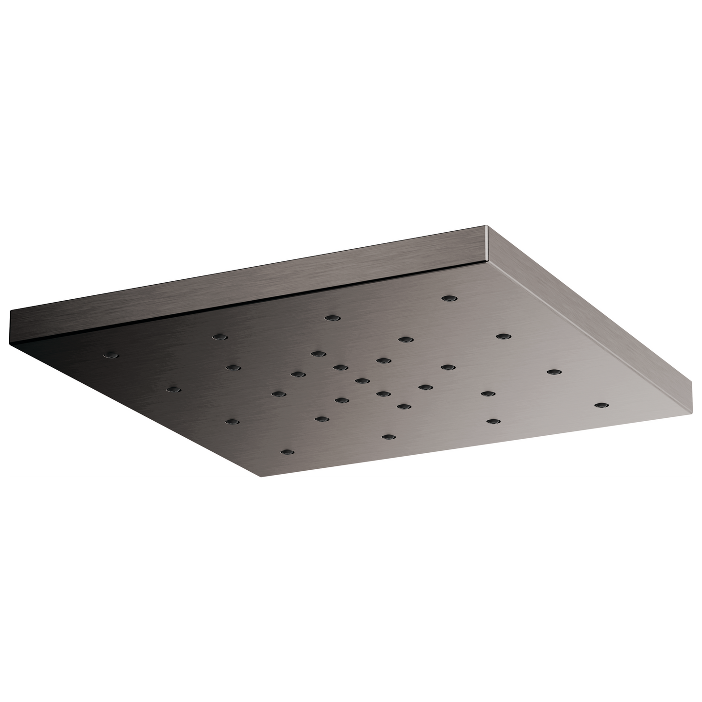 Essential Shower Series 14” Linear Square H2Okinetic Single-Function Raincan Shower Head - Brilliance® Luxe Steel®