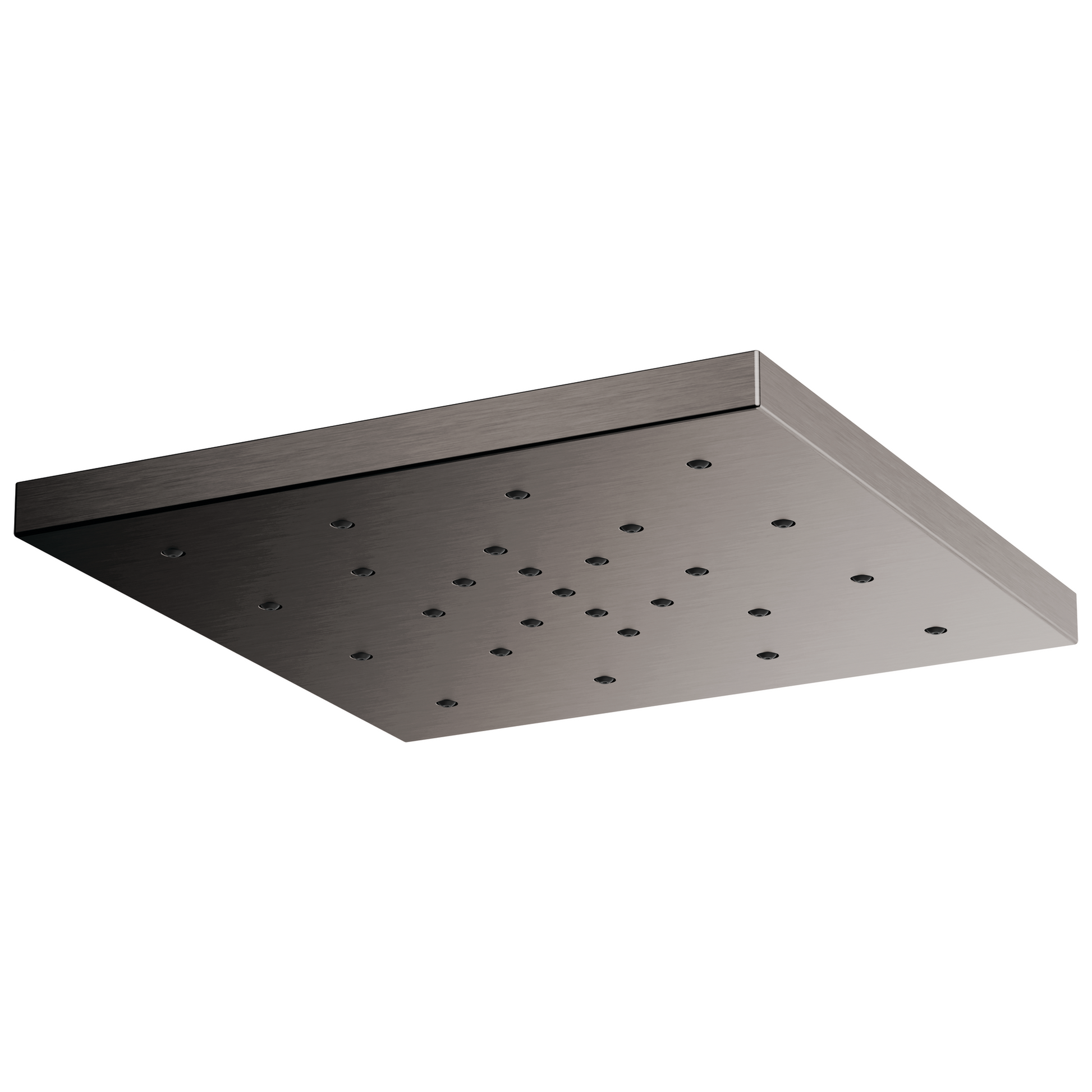 Essential Shower Series 14” Linear Square H2Okinetic Single-Function Raincan Shower Head - Brilliance® Luxe Steel®