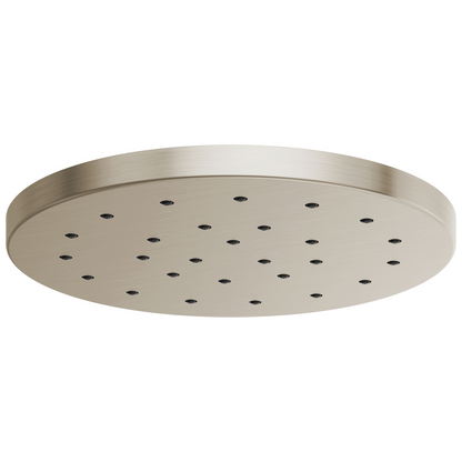 Essential Shower Series 14” Linear Round H2Okinetic Single-Function Raincan Shower Head - Brilliance® Brushed Nickel