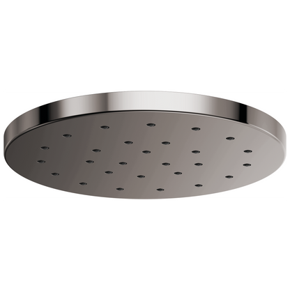 Essential Shower Series 14” Linear Round H2Okinetic Single-Function Raincan Shower Head - Brilliance® Black Onyx