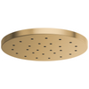 Essential Shower Series 14” Linear Round H2Okinetic Single-Function Raincan Shower Head - Brilliance® Luxe Gold®