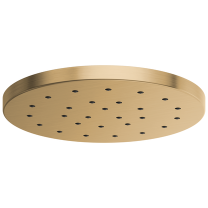 Essential Shower Series 14” Linear Round H2Okinetic Single-Function Raincan Shower Head - Brilliance® Luxe Gold®