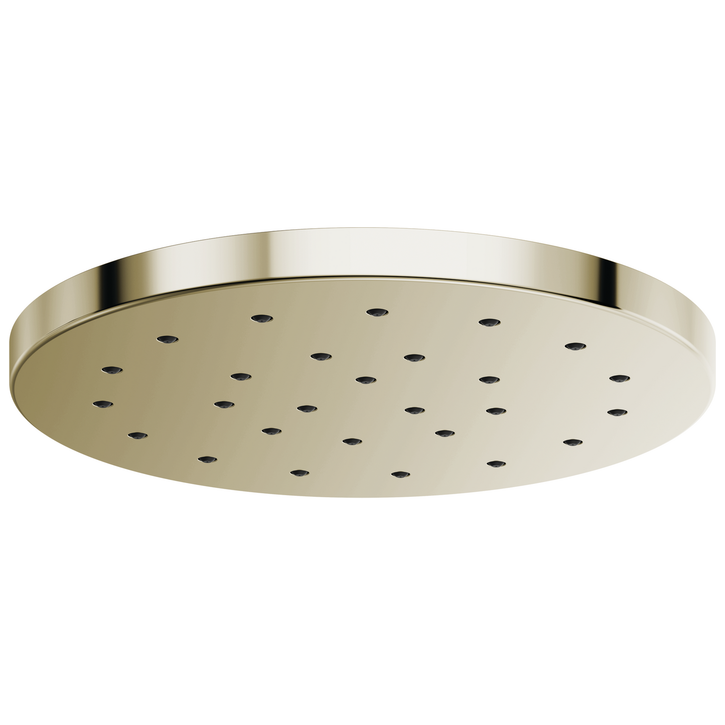 Essential Shower Series 14” Linear Round H2Okinetic Single-Function Raincan Shower Head - Brilliance® Polished Nickel
