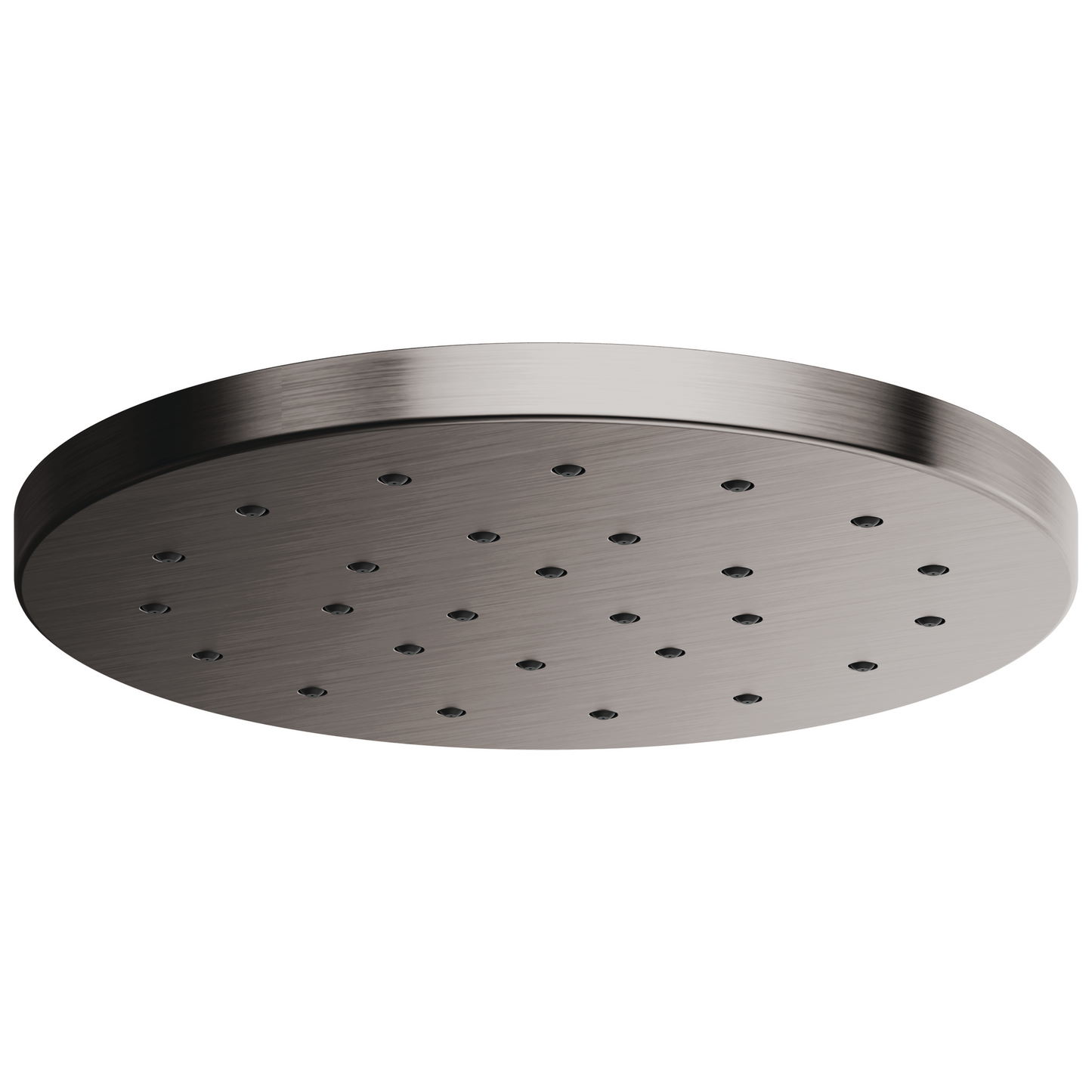 Essential Shower Series 14” Linear Round H2Okinetic Single-Function Raincan Shower Head - Brilliance® Luxe Steel®