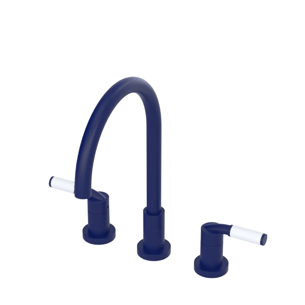 Rubinet Widespread Kitchen Set Midnight Blue