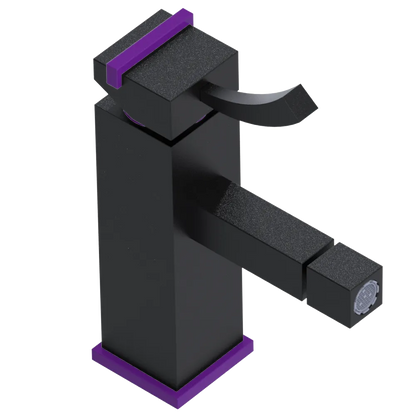 Rubinet Single Control Bidet Fitting (less drain) Matt Black