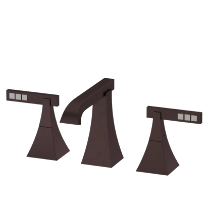 Rubinet Widespread Lav. Set. (less drain) Oil Rubbed Bronze