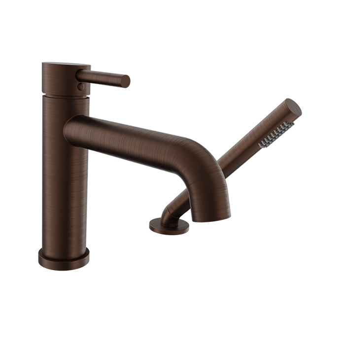 Baril 2-piece tub filler with hand shower