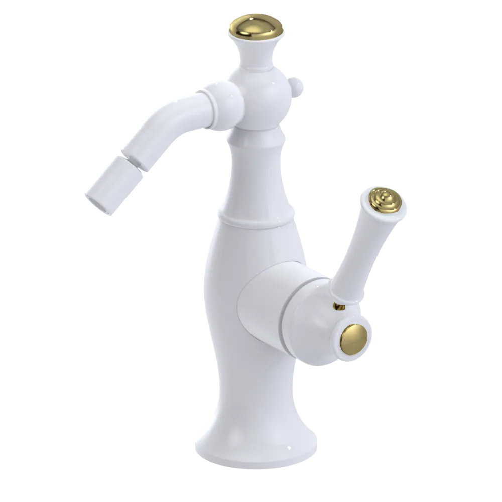 Rubinet Single Control Bidet Fitting (less drain) White