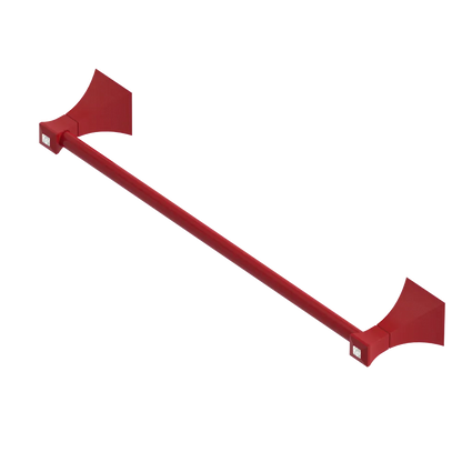 Rubinet Towel Bar 24" Red