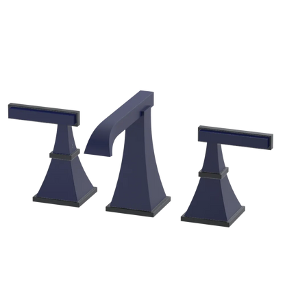 Rubinet Widespread Lav. Set. (less drain) Midnight Blue