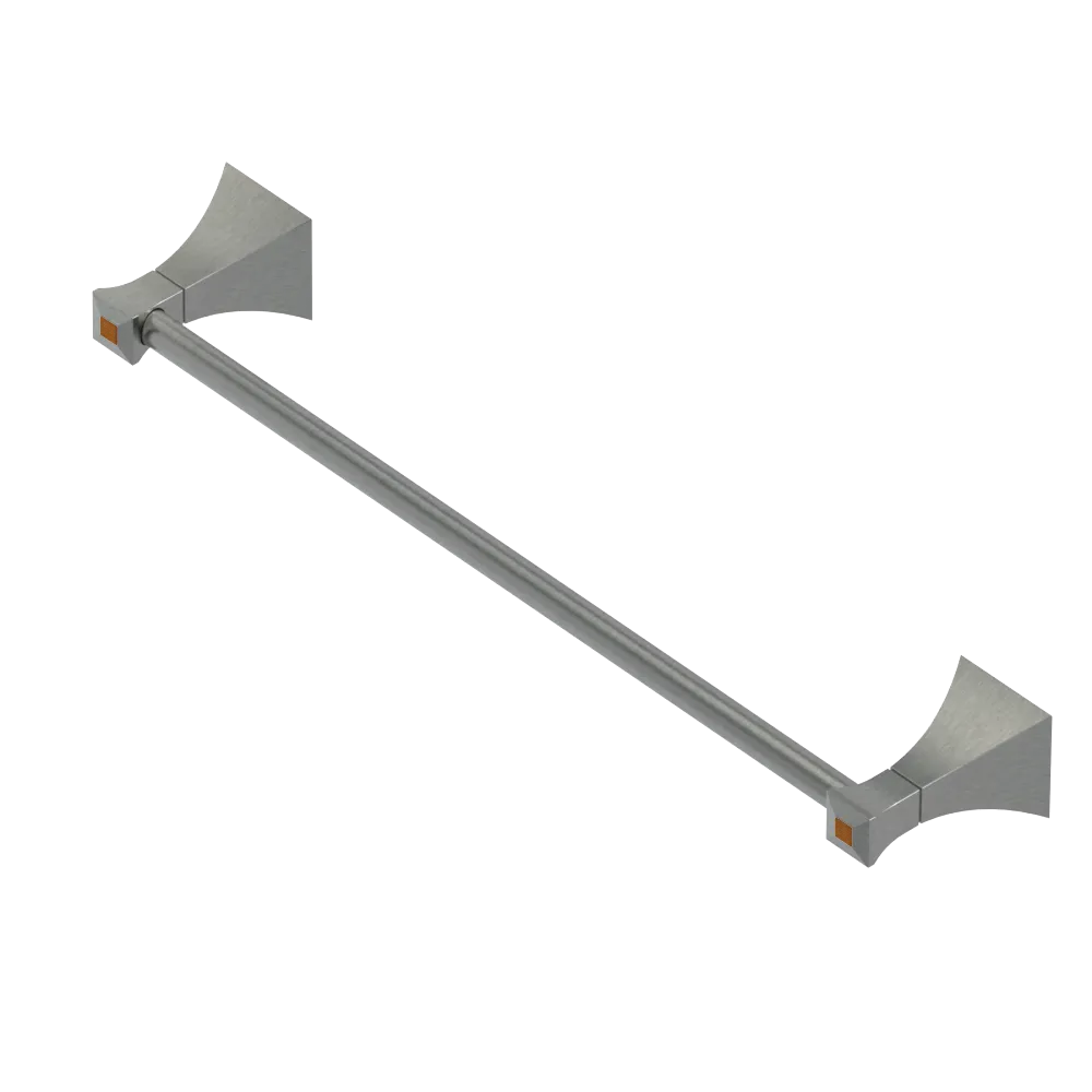 Rubinet Towel Bar 18" Satin Nickel