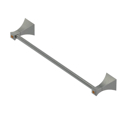 Rubinet Towel Bar 18" Satin Nickel