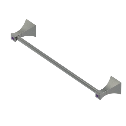 Rubinet Towel Bar 18" Satin Nickel