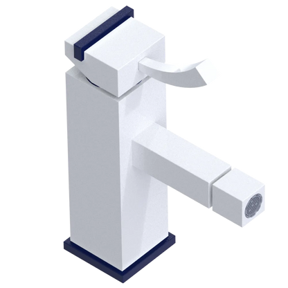 Rubinet Single Control Bidet Fitting (less drain) White