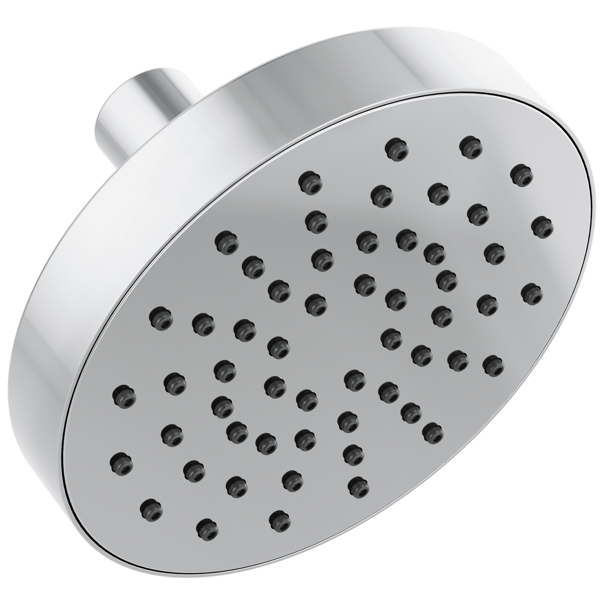 Essential Shower Series 5" Linear Round Single-Function Wall Mount Shower Head - 1.75 GPM - Polished Chrome