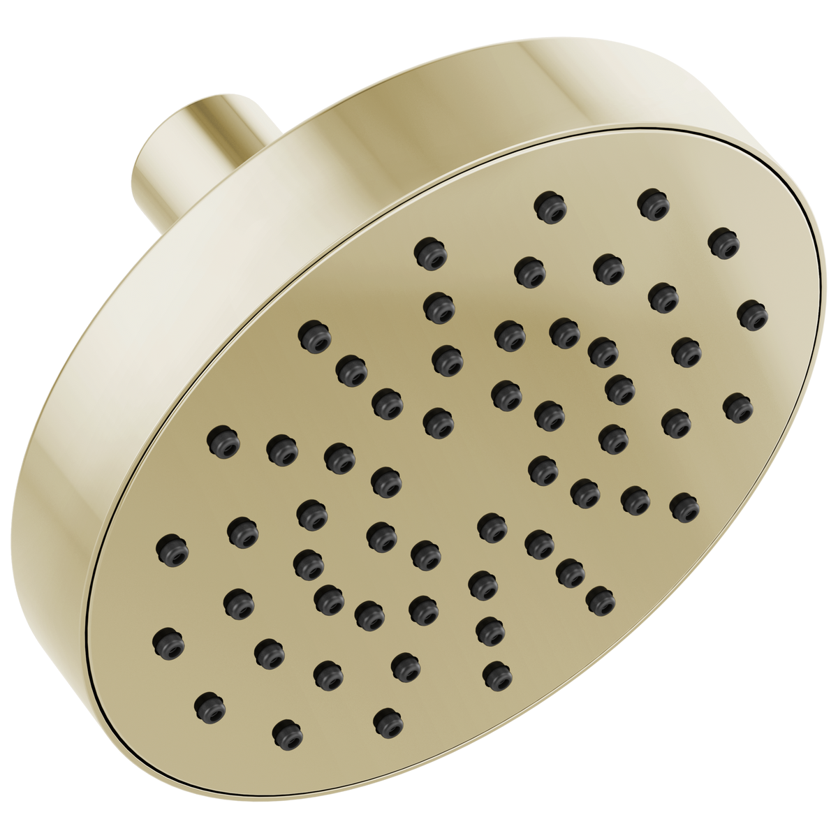 Essential Shower Series 5" Linear Round Single-Function Wall Mount Shower Head - 1.75 GPM - Brilliance® Polished Nickel