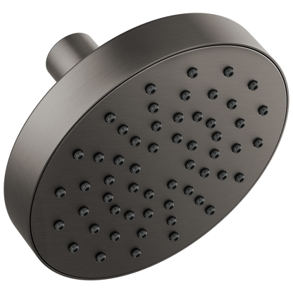 Essential Shower Series 5" Linear Round Single-Function Wall Mount Shower Head - 1.75 GPM - Brilliance® Luxe Steel®