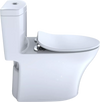 TOTO Aquia® IV One-Piece Toilet - 1.28 GPF & 0.8 GPF, Elongated Bowl - WASHLET+ Connection - Slim Seat