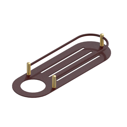 Rubinet Shelf Only Bordeaux