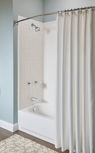 Moen Moen Adjustable Curved Shower Rod