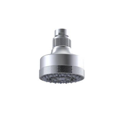 Rubinet 3 FUNCTION SHOWER HEAD Satin Chrome