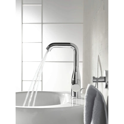 Grohe Essence New Single Hole Single-Handle L-Size Bathroom Faucet 4.5 L/Min (1.2 Gpm)