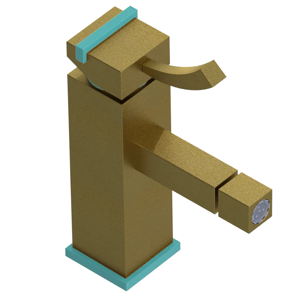 Rubinet Single Control Bidet Fitting (less drain) Antique Brass Matt