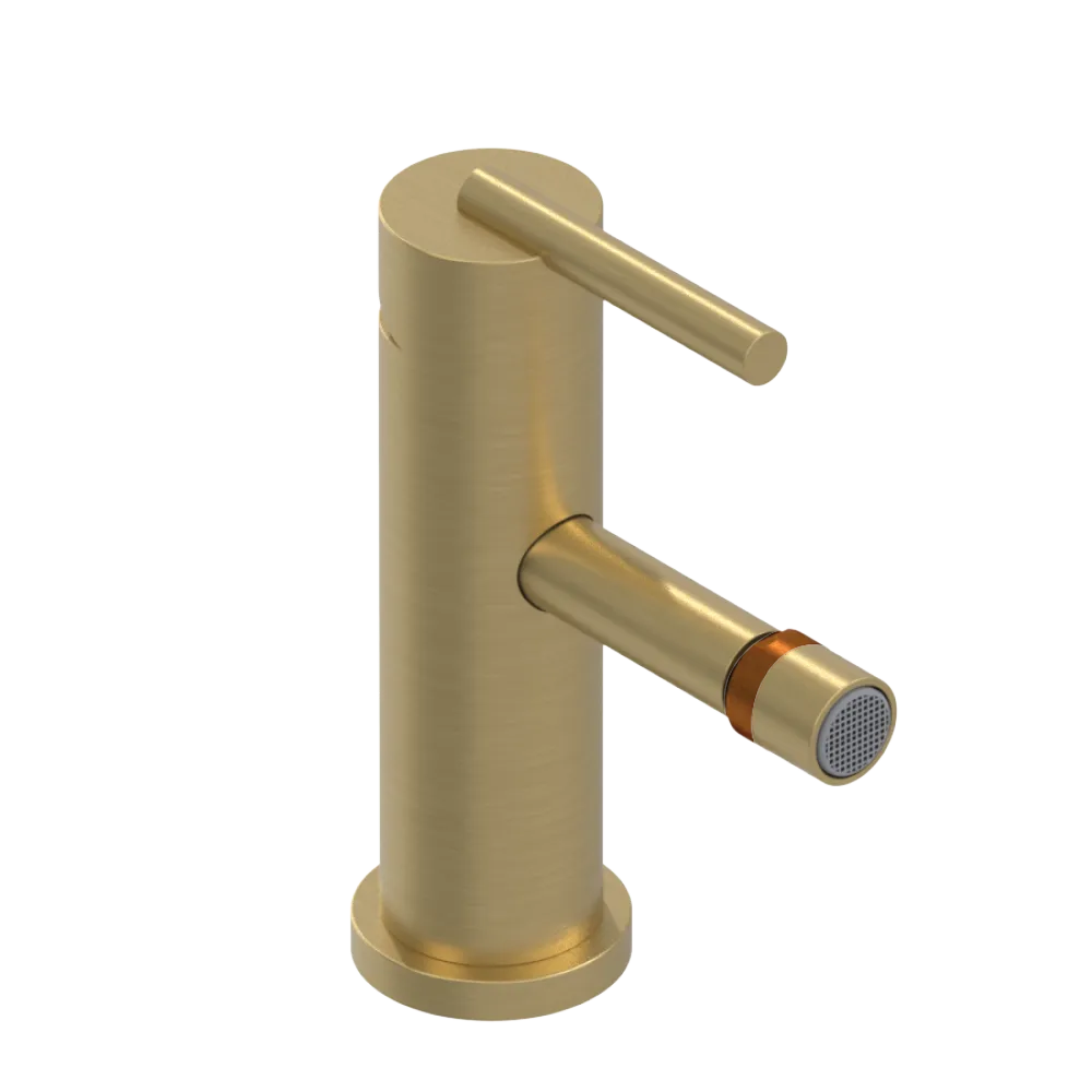 Rubinet Single Control Bidet Fitting (less drain) Satin Brass