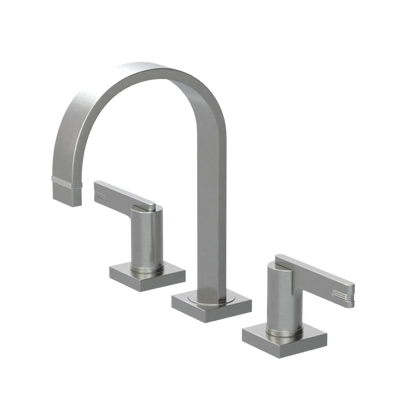 Rubinet Widespread Lav. Set. (less drain) Satin Nickel