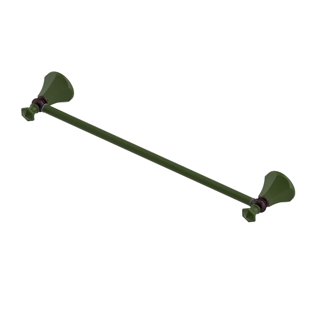 Rubinet Towel Bar 18" Green Envy