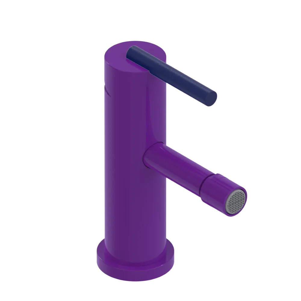 Rubinet Single Control Bidet Fitting (less drain) Purple Haze