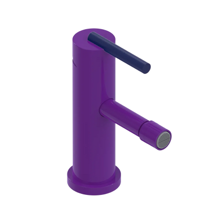 Rubinet Single Control Bidet Fitting (less drain) Purple Haze