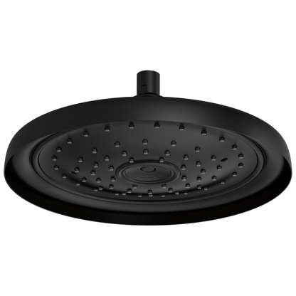 Essential Shower Series 11" Classic Round Single-Function Raincan Shower Head - 1.75 GPM - Matte Black