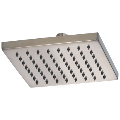 Essential Shower Series 8" Linear Square Single-Function Raincan Shower Head - 1.75 GPM - Brilliance® Luxe Nickel®