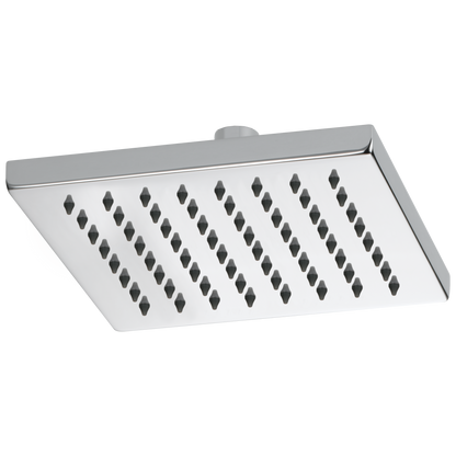 Essential Shower Series 8" Linear Square Single-Function Raincan Shower Head - 1.75 GPM - Polished Chrome